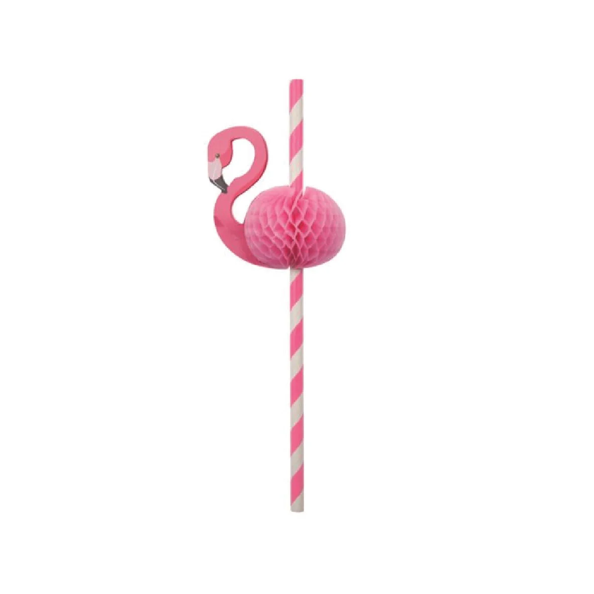 Flamingo Party Straws