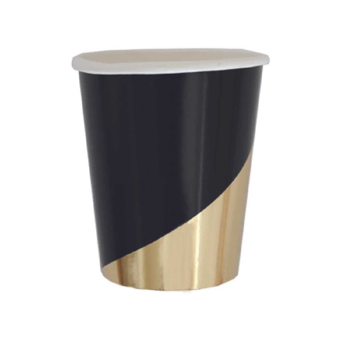 Noir - Black Colour Block Party Cups