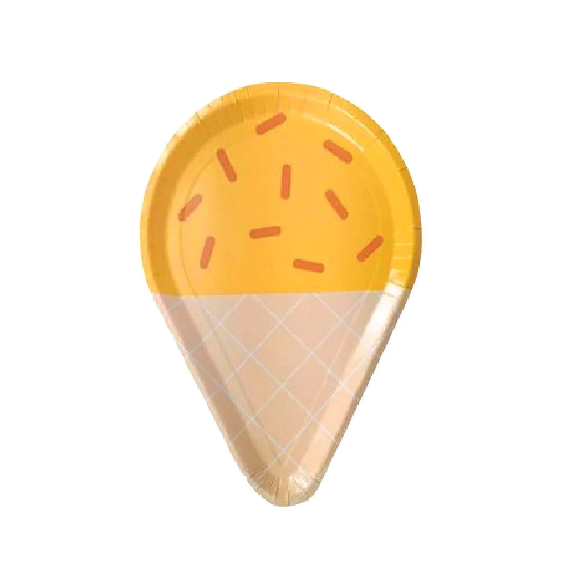 Ice Cream Party Plates - Assorted Colours