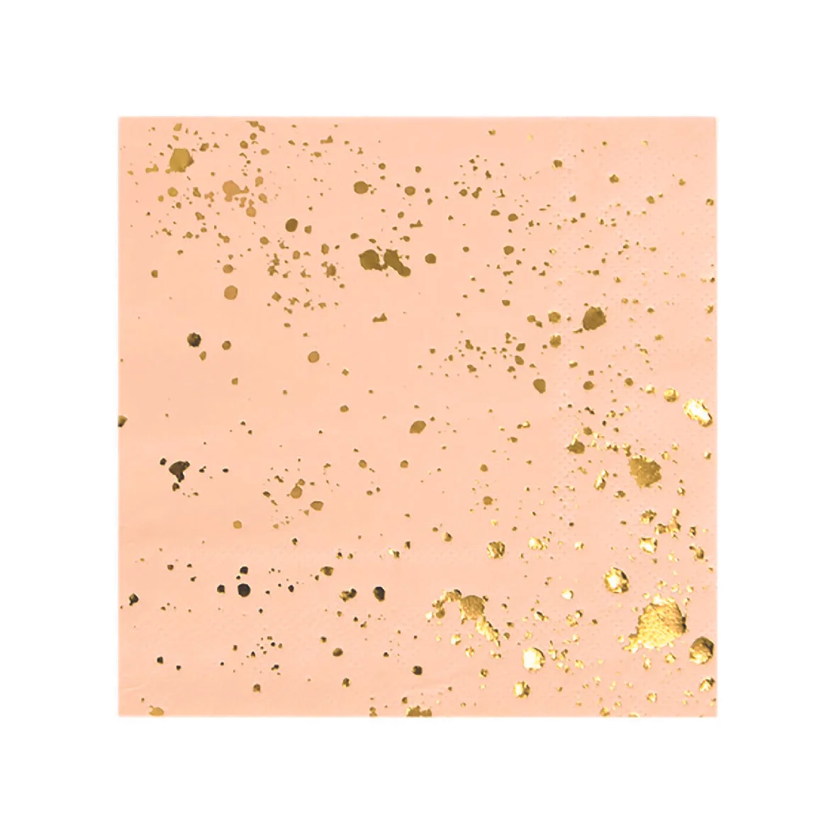 Peach Blush Splash Cocktail Napkins