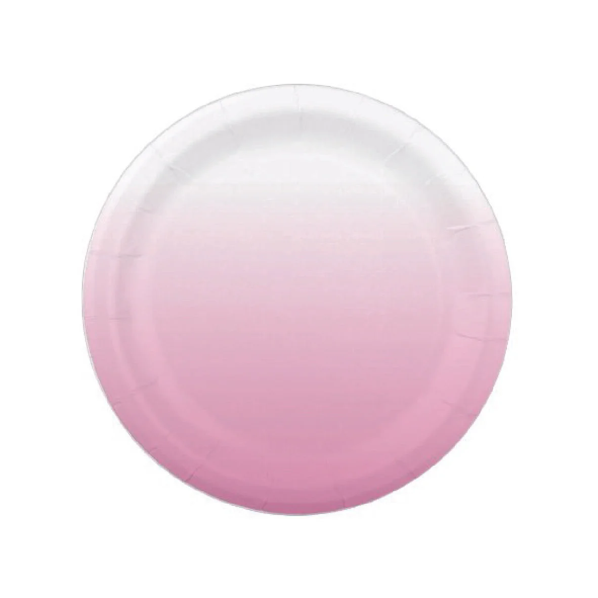 Pink Ombre Party Plates