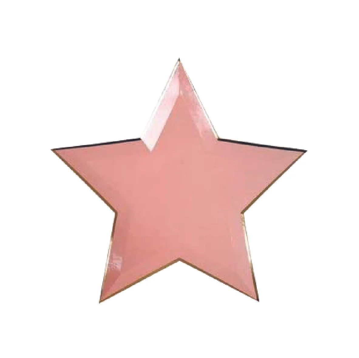 Jazzy Star Party Plates - Pastel Pink