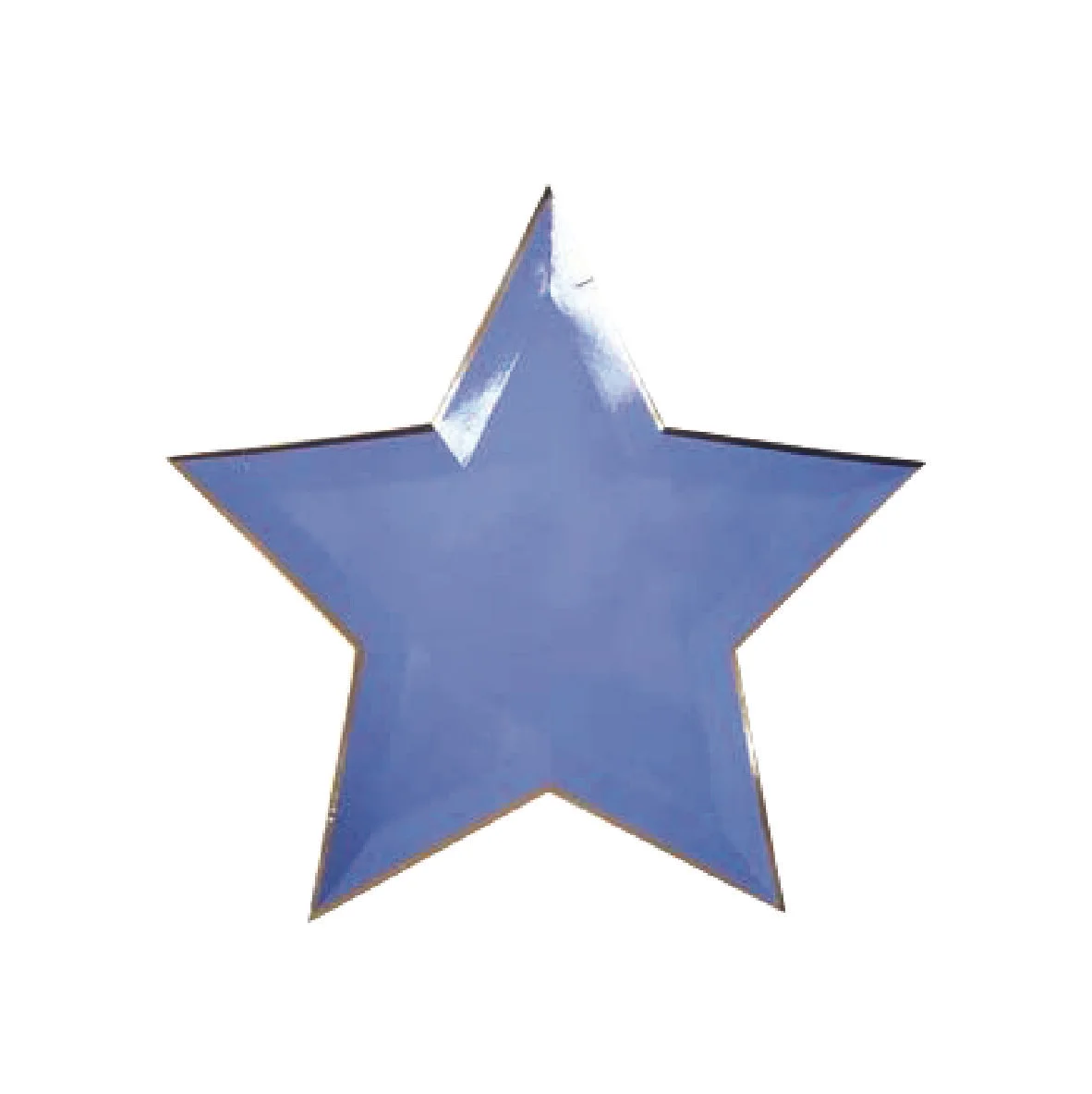 Jazzy Star Party Plates - Blue