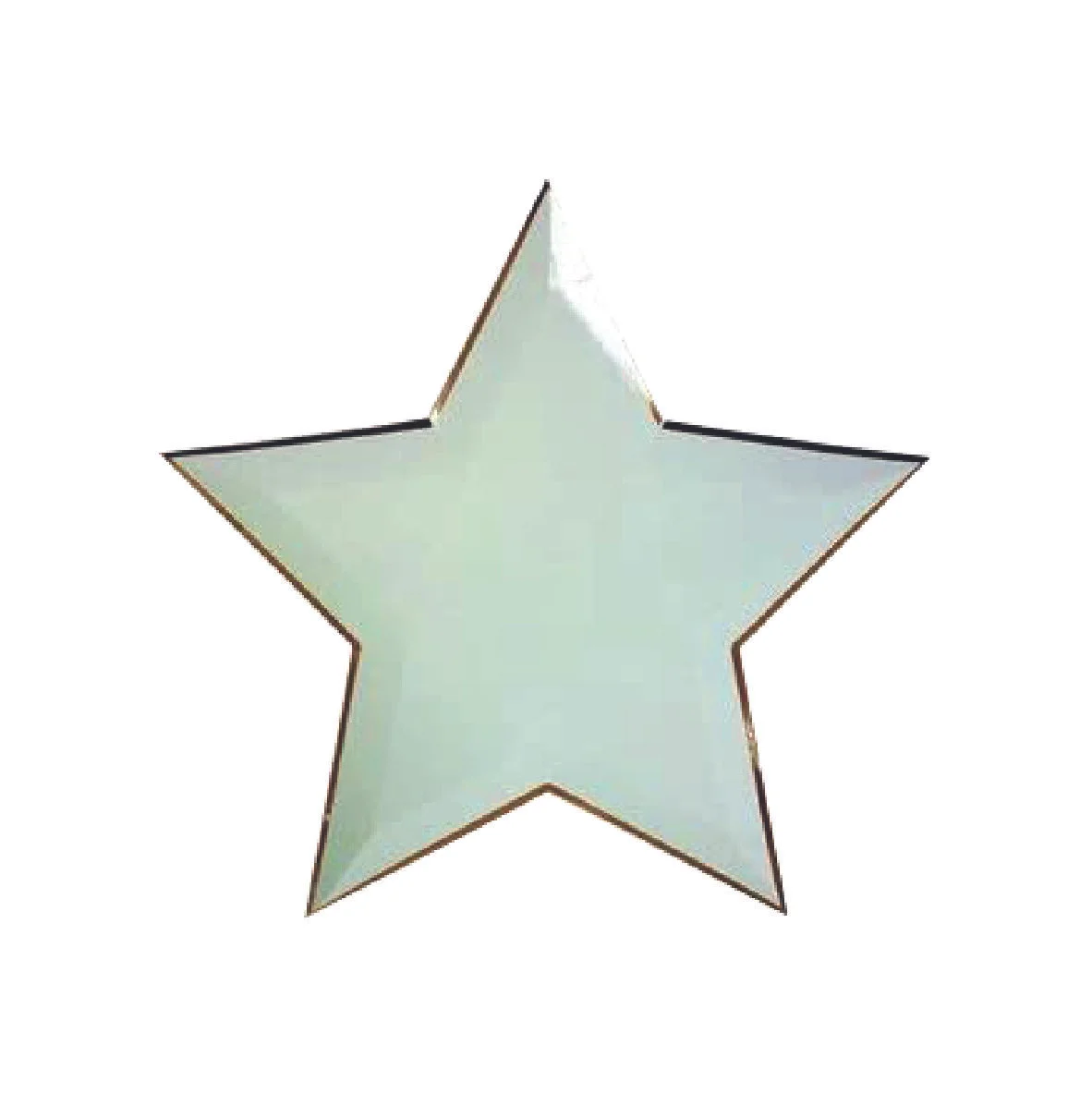 Jazzy Star Party Plates - Pastel Turquoise
