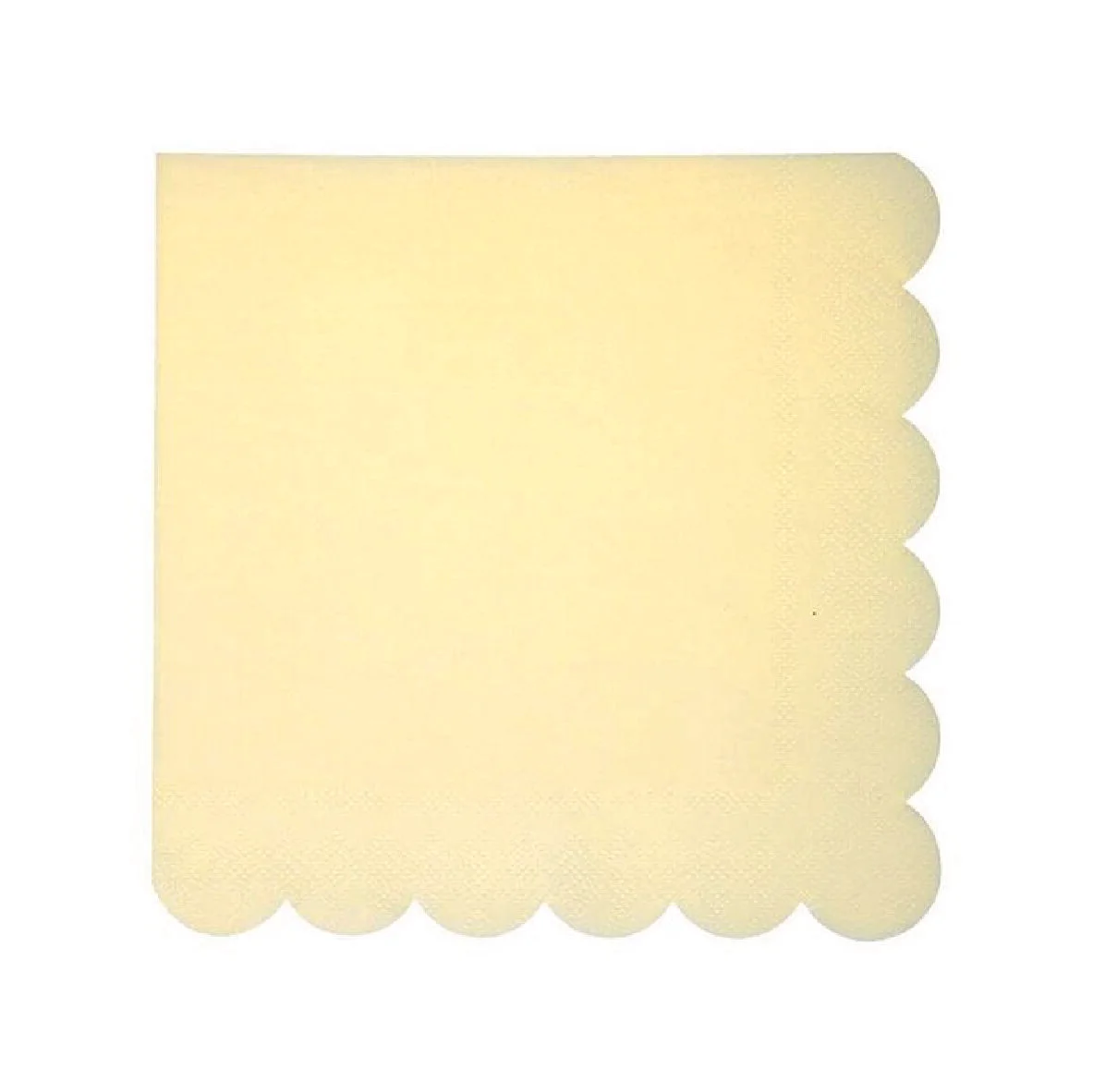 Spring Pastel Yellow Cocktail Napkins