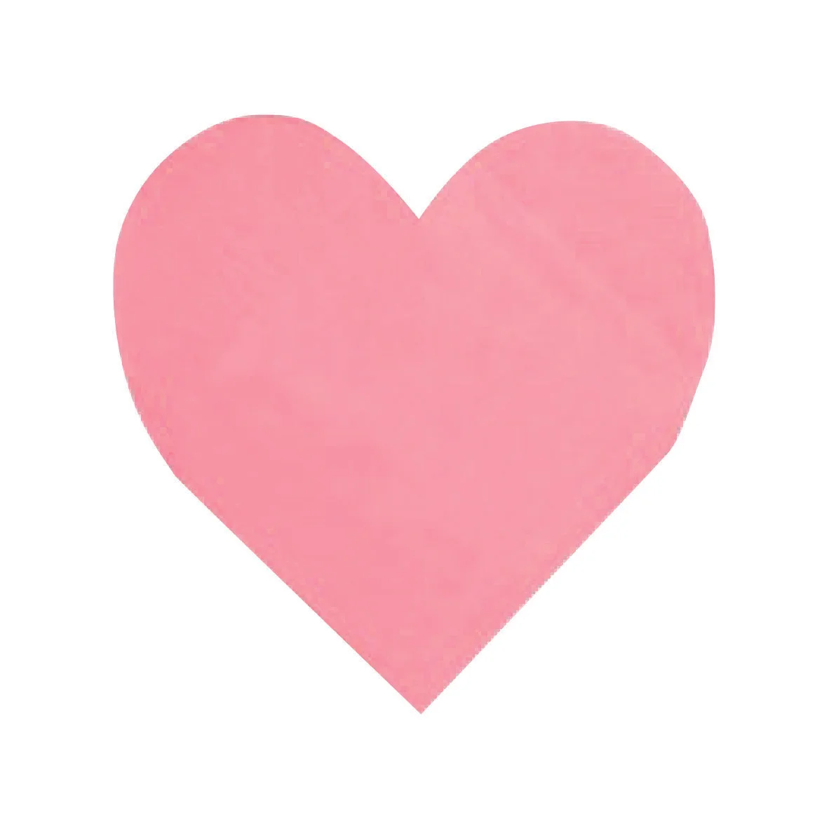 Pink Heart Cocktail Napkins (Small)