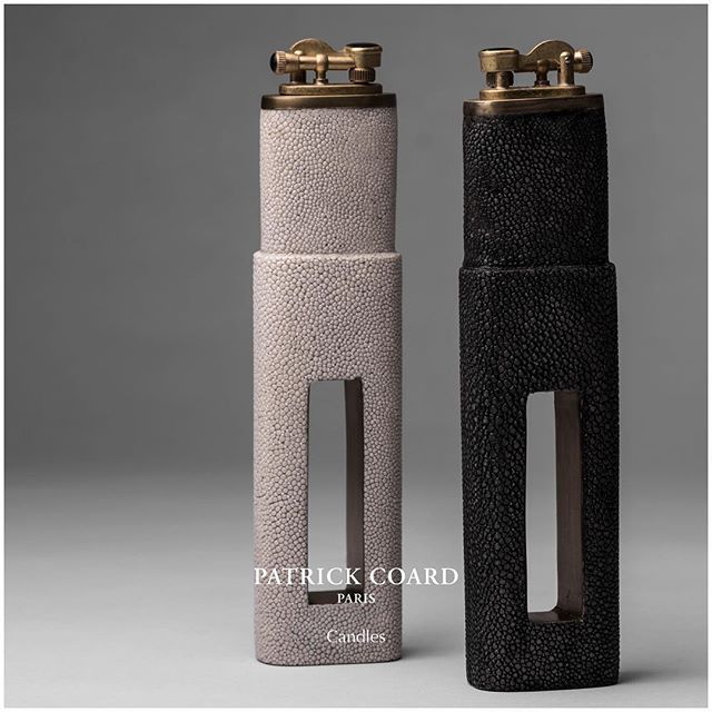 Gimme More 😍 D&eacute;tail&laquo;&nbsp;Lighters&nbsp;&raquo; 🔥New addition to the Candle family. #shagreen #multiple #sizes Invitation New York: From the 12th August Kifu Paris Showroom, Suite 410, NYDC New York Design Center
Paris 6-10th September