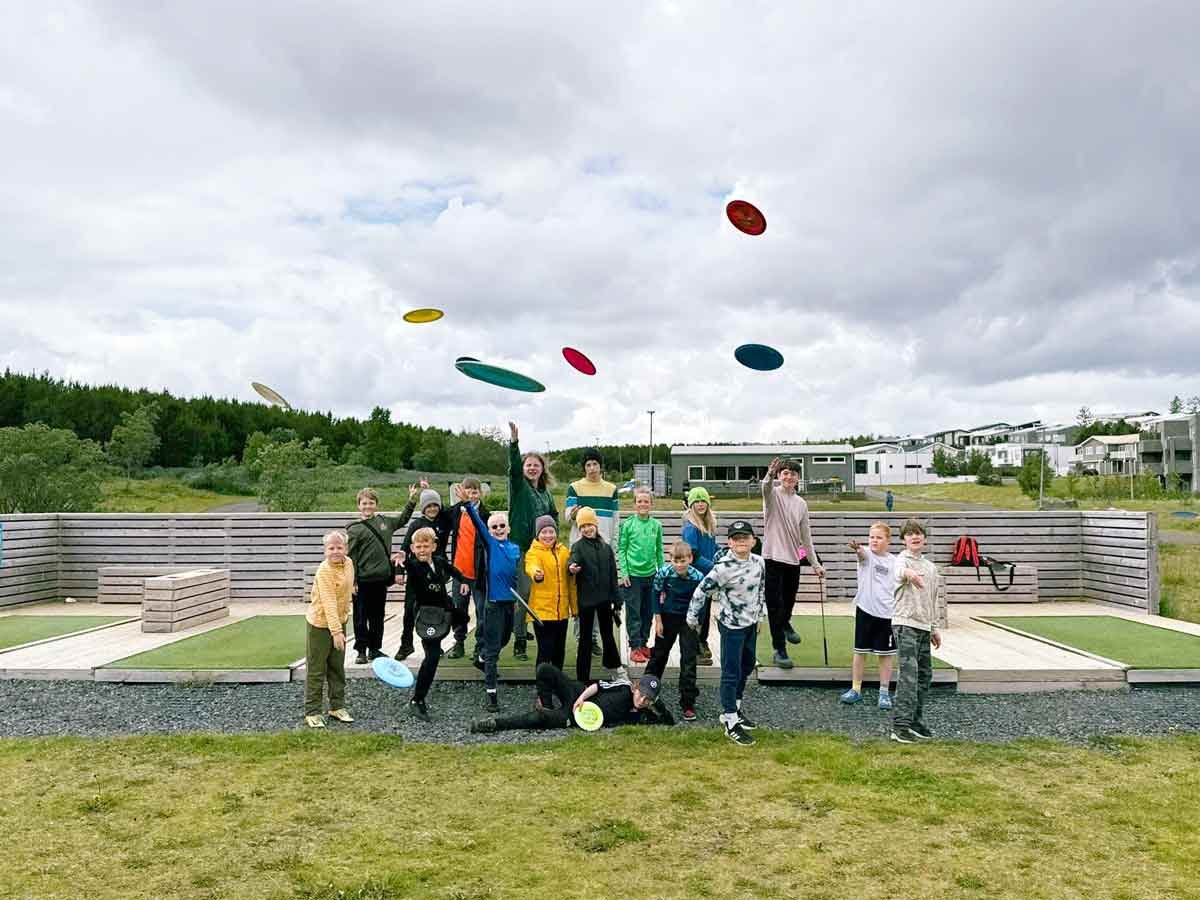 Sumarnámskeið Frisbígolffélags Reykjavíkur 2026