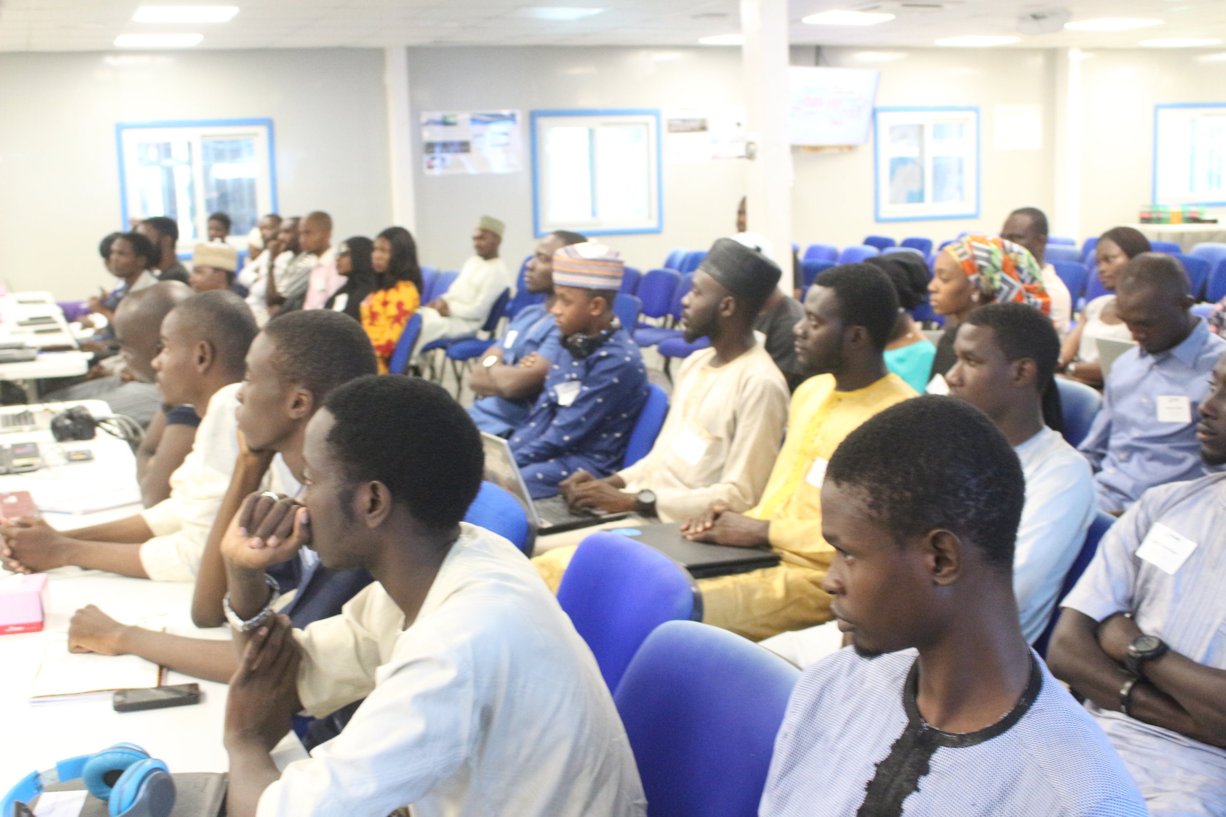     Over 40 participants from Bayero University, Kano State University and other parts of Kano State attended the meetup    