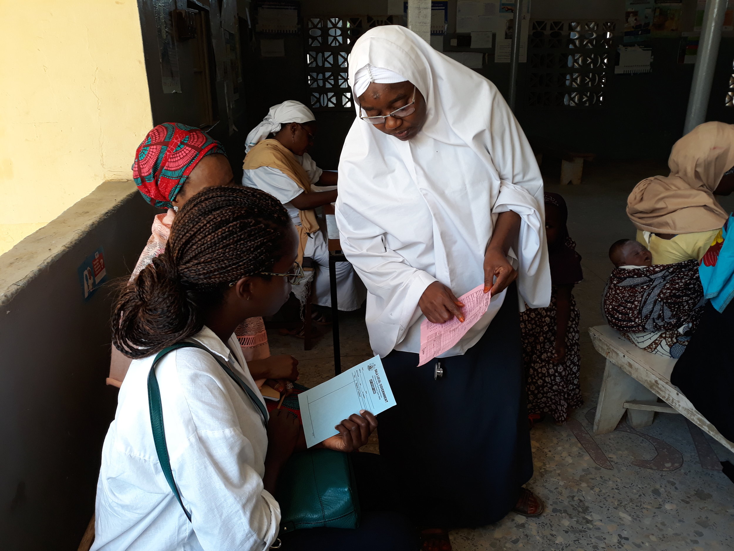  At Kantudu Health Clinic 