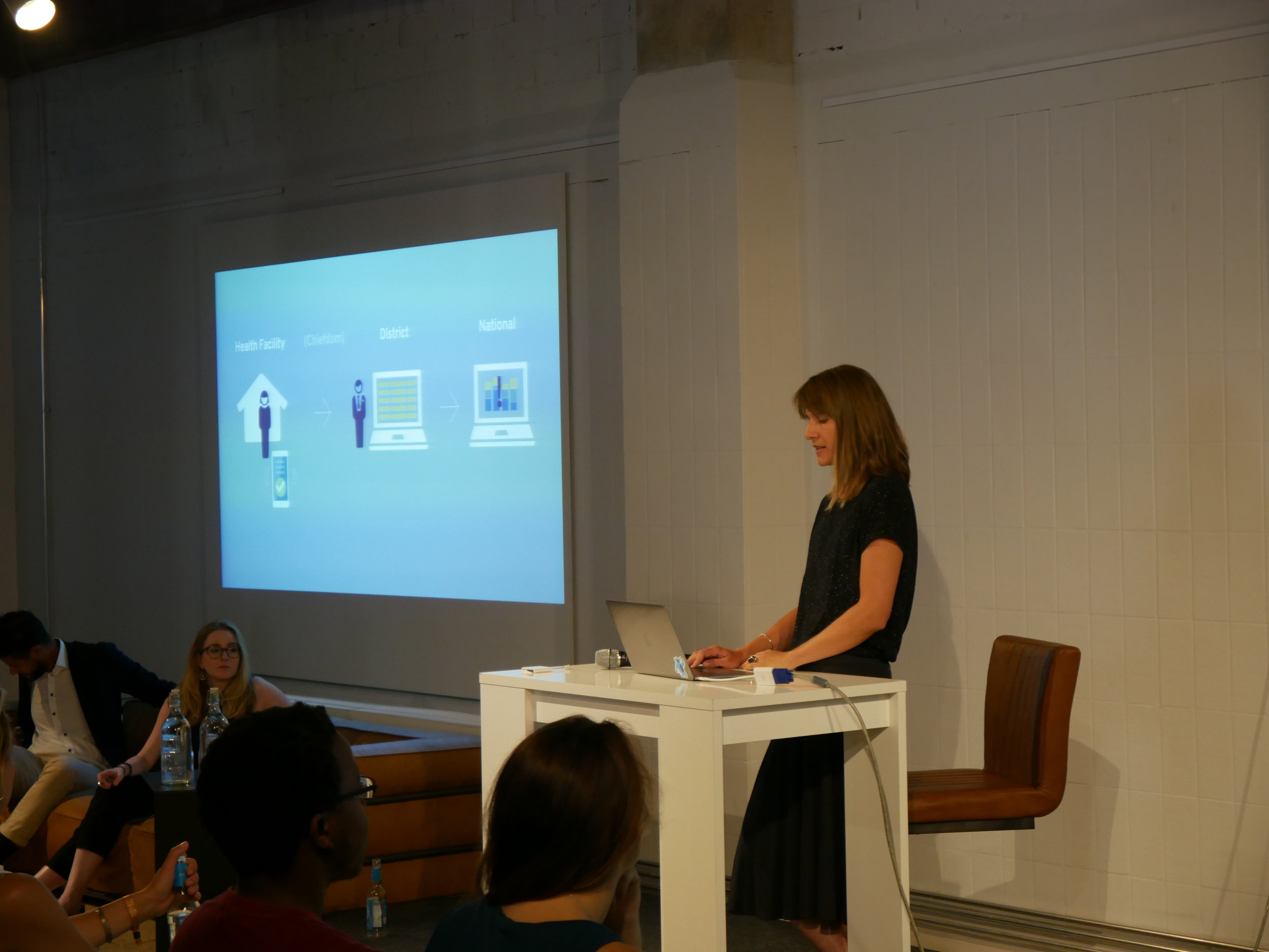 Sabine Claassen, Senior UI/UX Designer at eHA discussing "Problem-first Design"