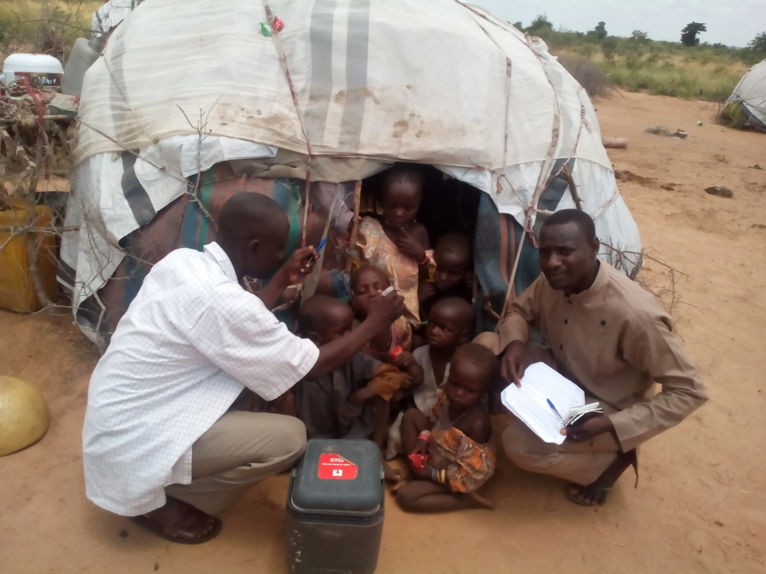 Through Supplementary Immunization Activities, children who were missed by routine immunization services can be reached with life-saving vaccines