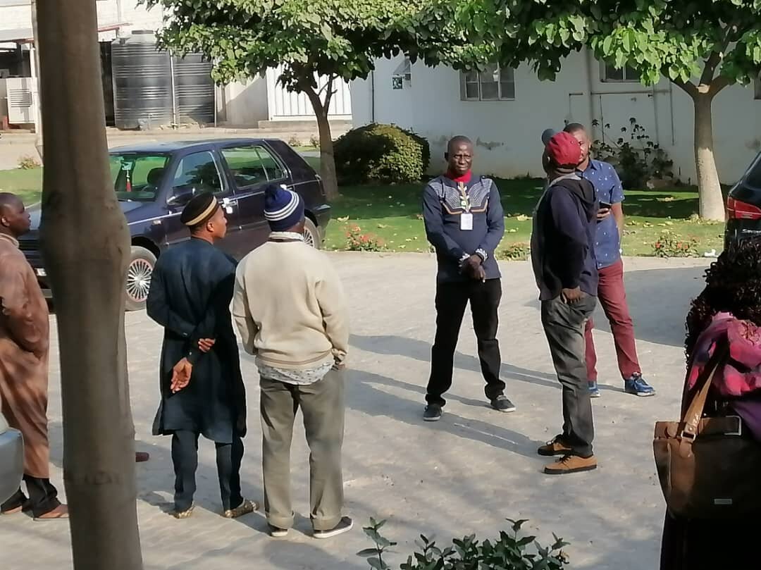 Field Officers getting ready for deployment