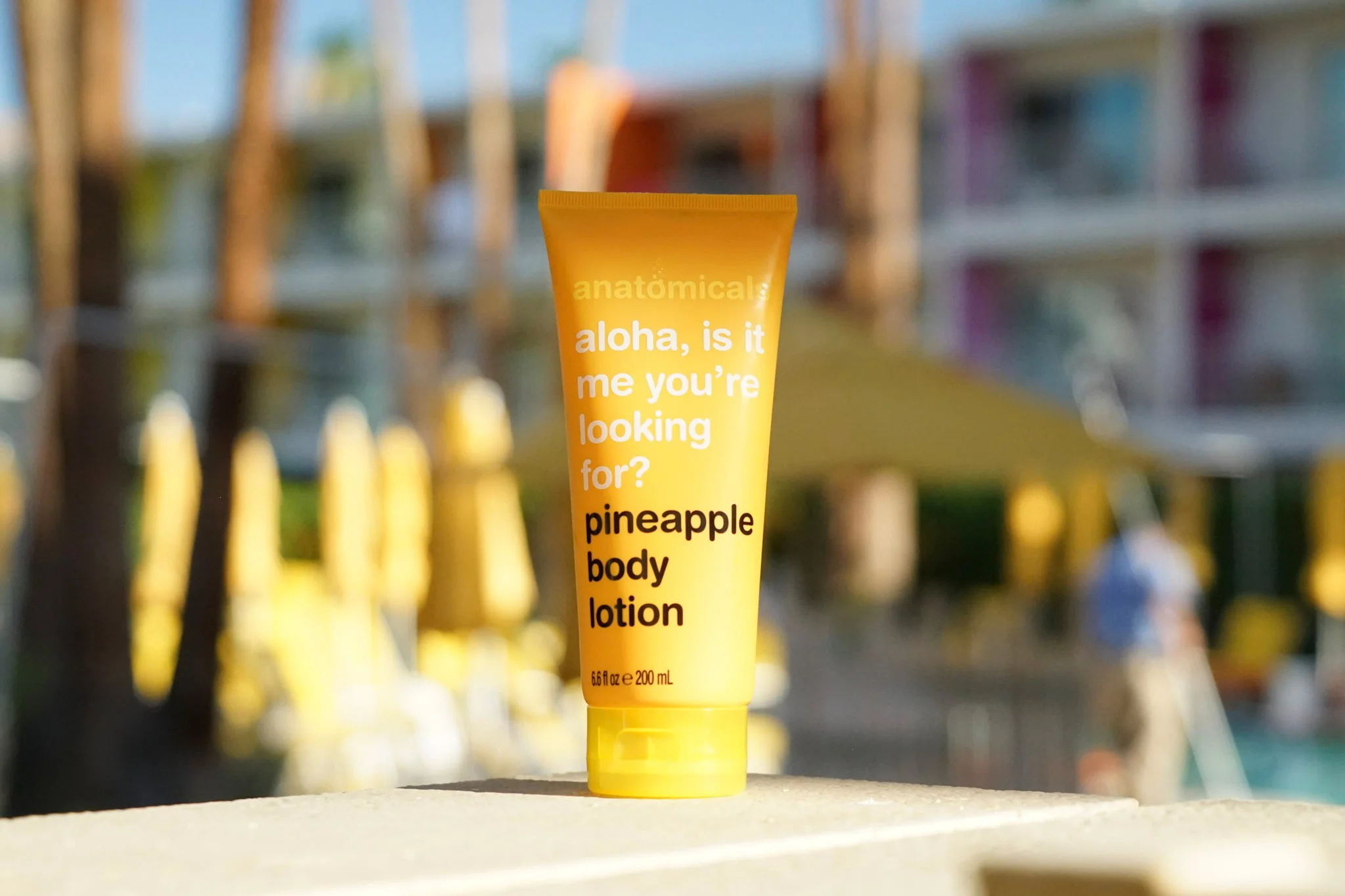 Aloha, is it me you’re looking for pineapple body lotion.