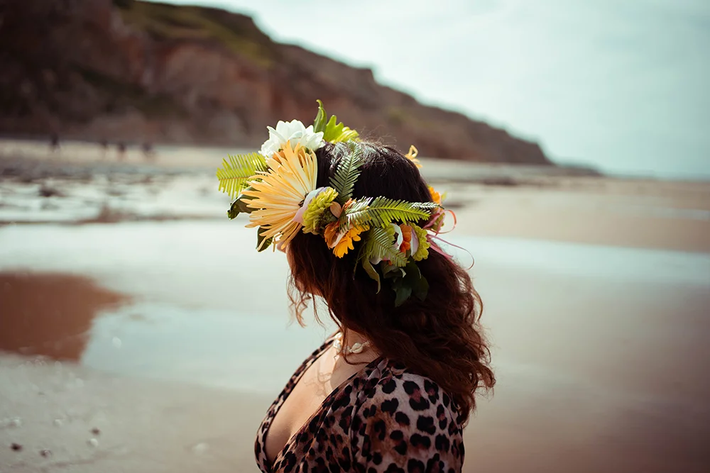 Postcards from Hawaii Haku Lei Flower Crown.jpg