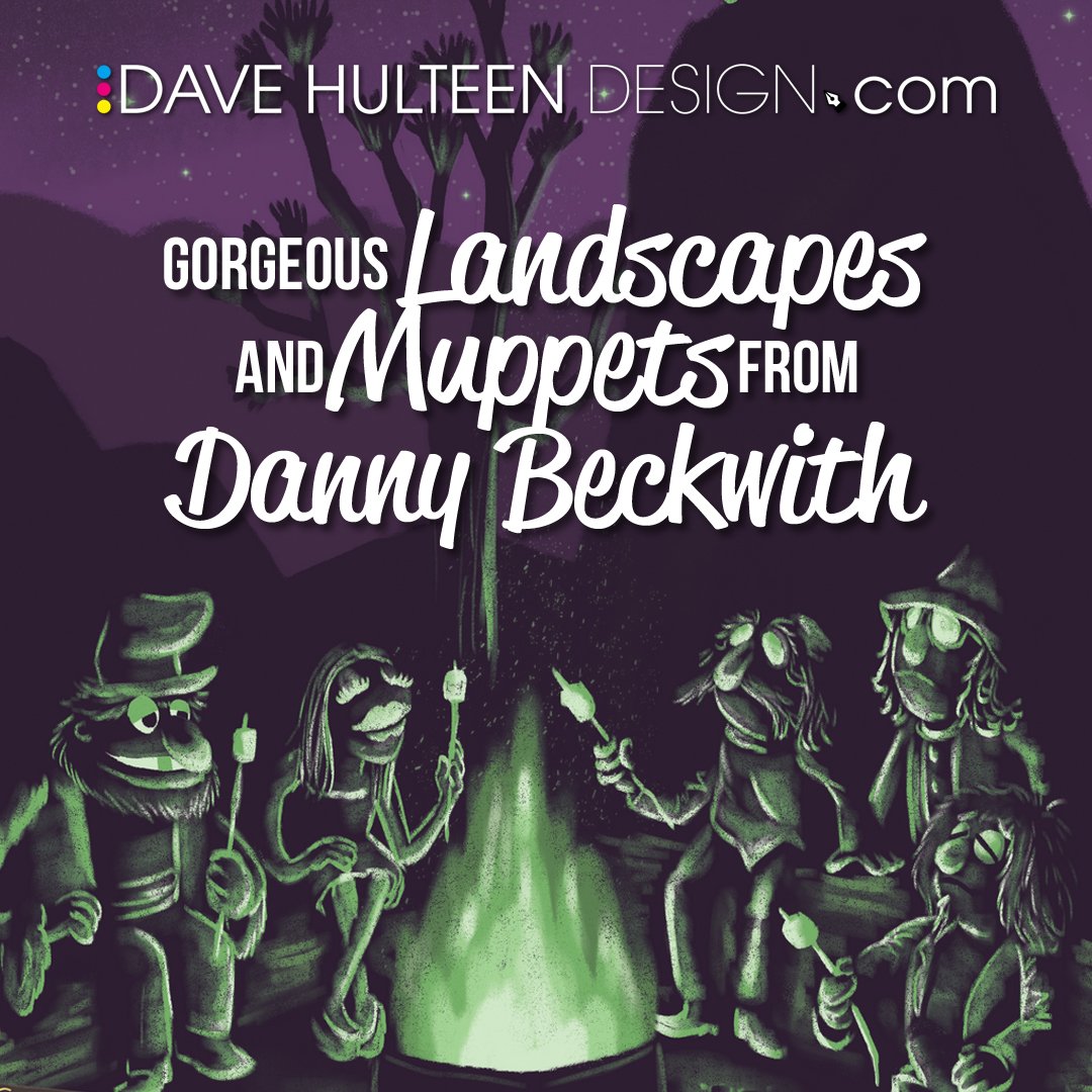 Gorgeous Landscapes &amp; Muppets from Danny Beckwith