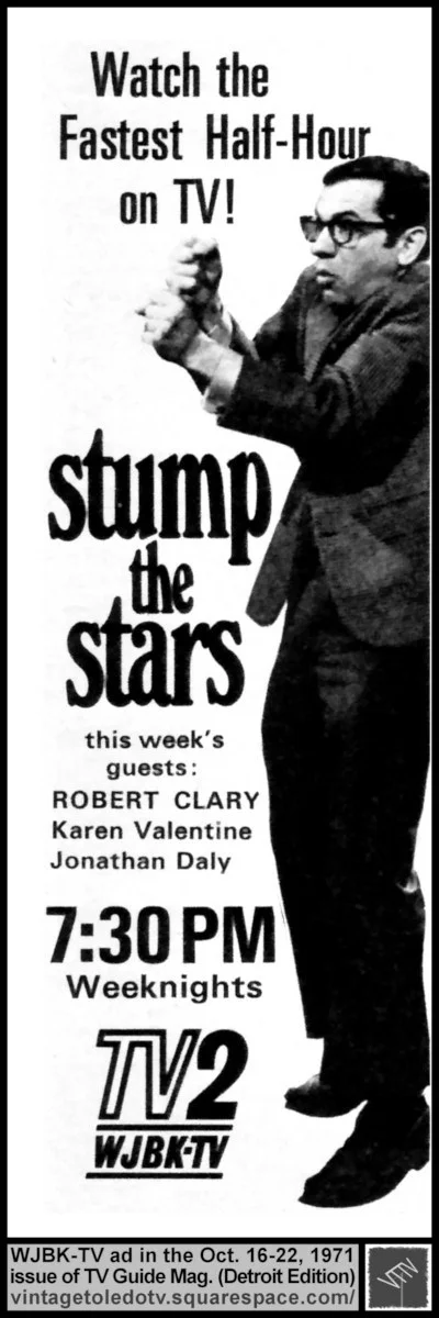 Stump the Stars (Robert Clary) 10/18/71