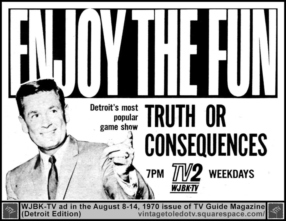 Truth or Consequences (Bob Barker) 8/10/70