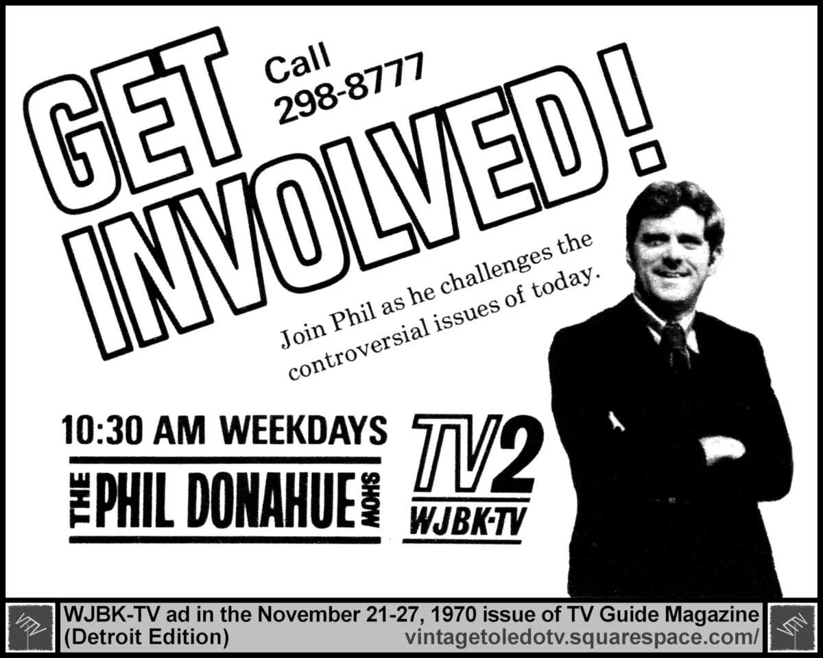 The Phil Donahue Show (Get Involved!) 11/23/70