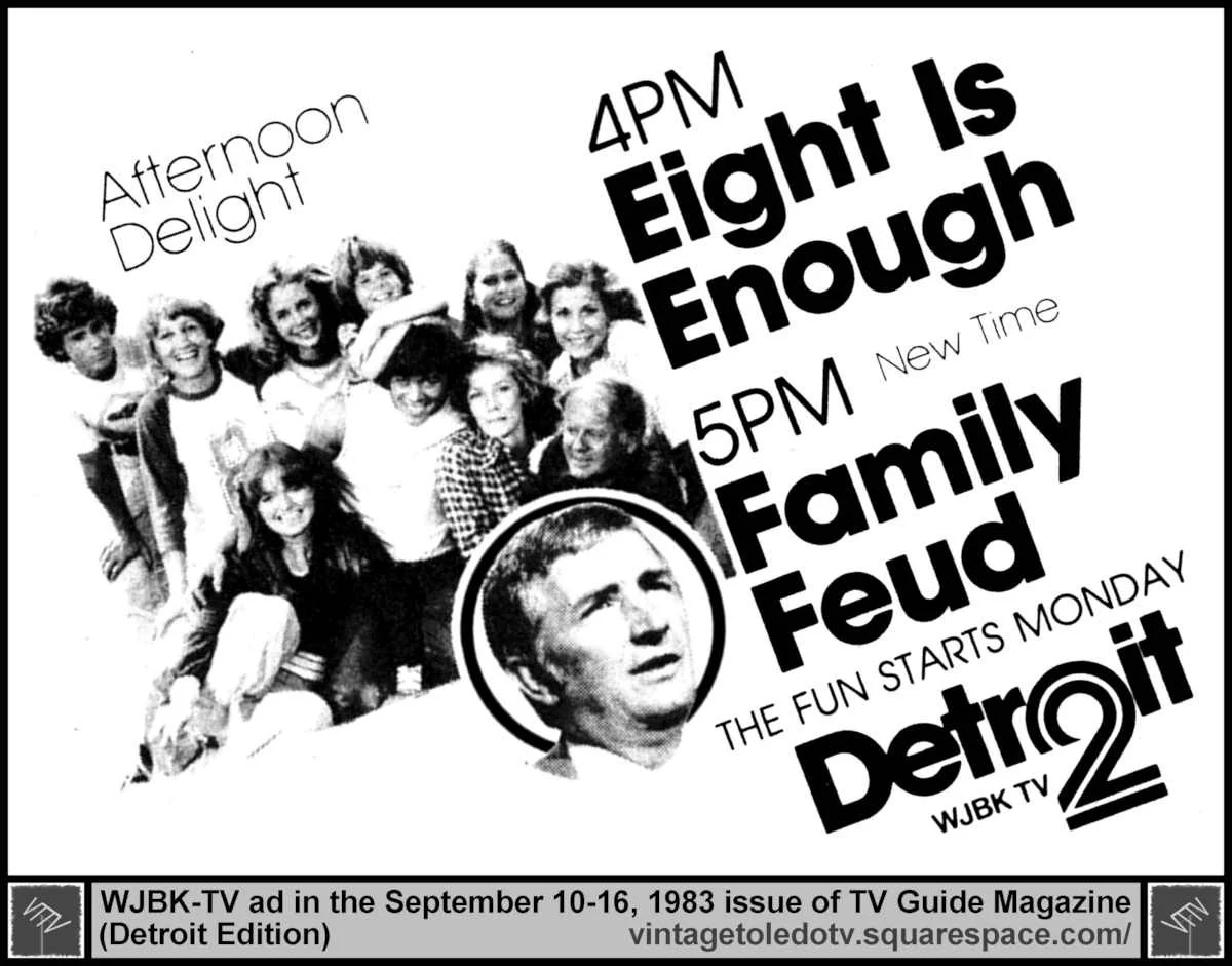 Eight is Enough & Family Feud 9/14/83