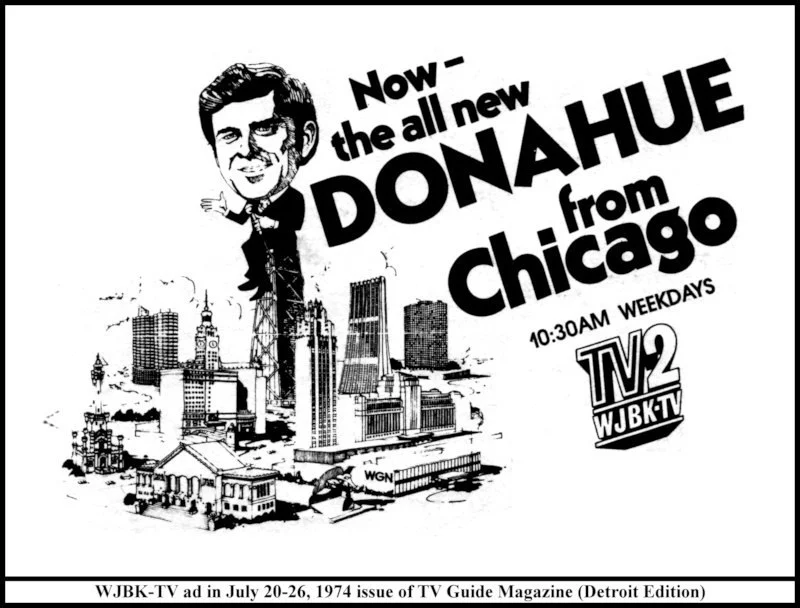 Phil Donahue from Chicago - July 1974