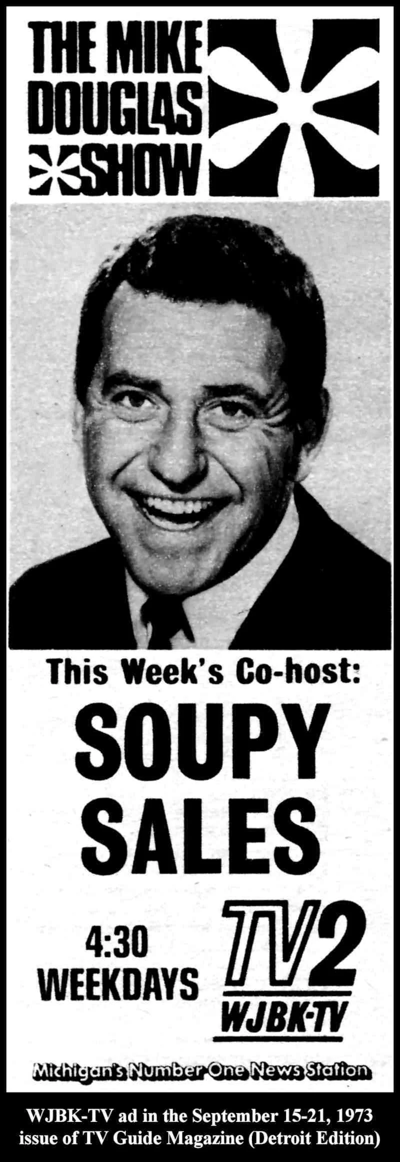 Soupy Sales on the Mike Douglas Show 9/17/73