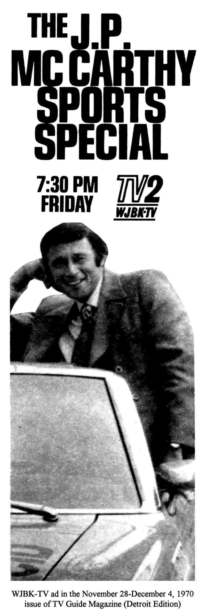 J.P. McCarthy - December 1970