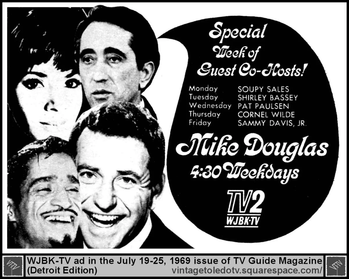 Mike Douglas Show (Soupy Sales-Sammy Davis Jr-Pat Paulsen) 7/21/69