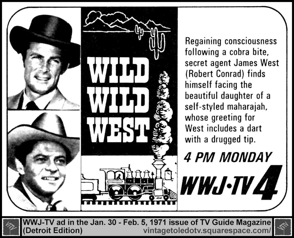 Wild Wild West (Robert Conrad & Ross Martin) 2/1/71