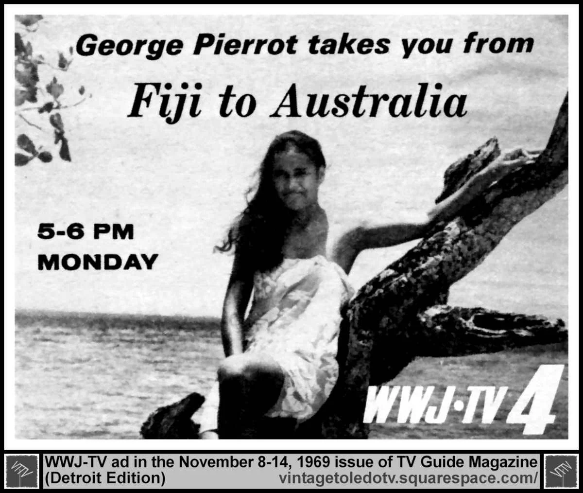 George Pierrot: Fiji to Australia 11/10/69