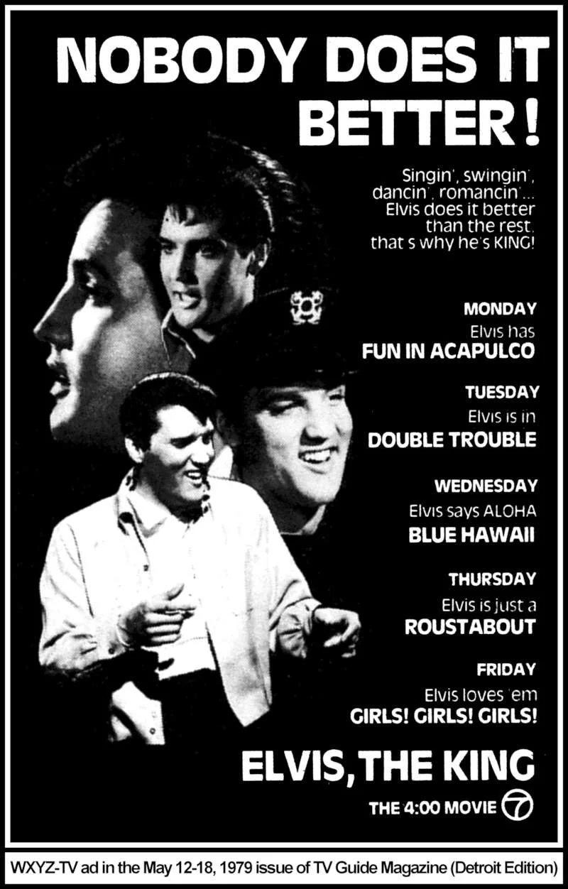Elvis, the King on the 4:00 Movie 5/14/79