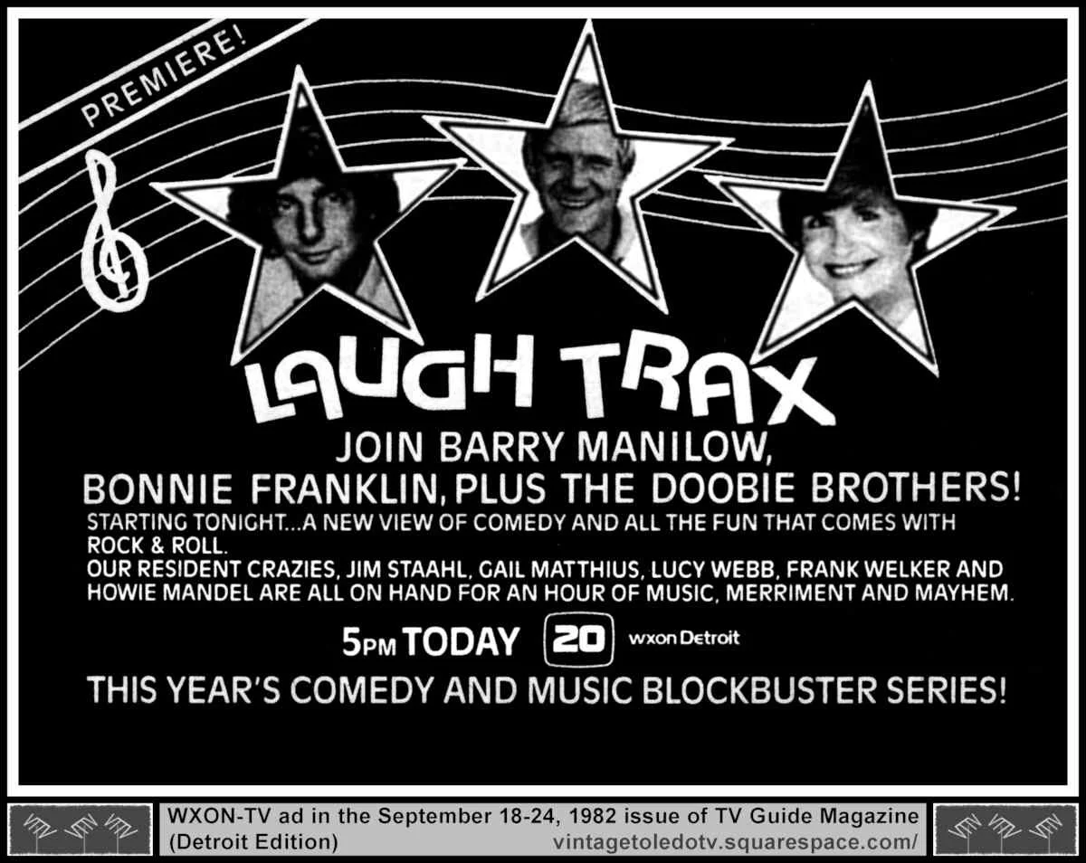 Laugh Trax premiere 9/19/82