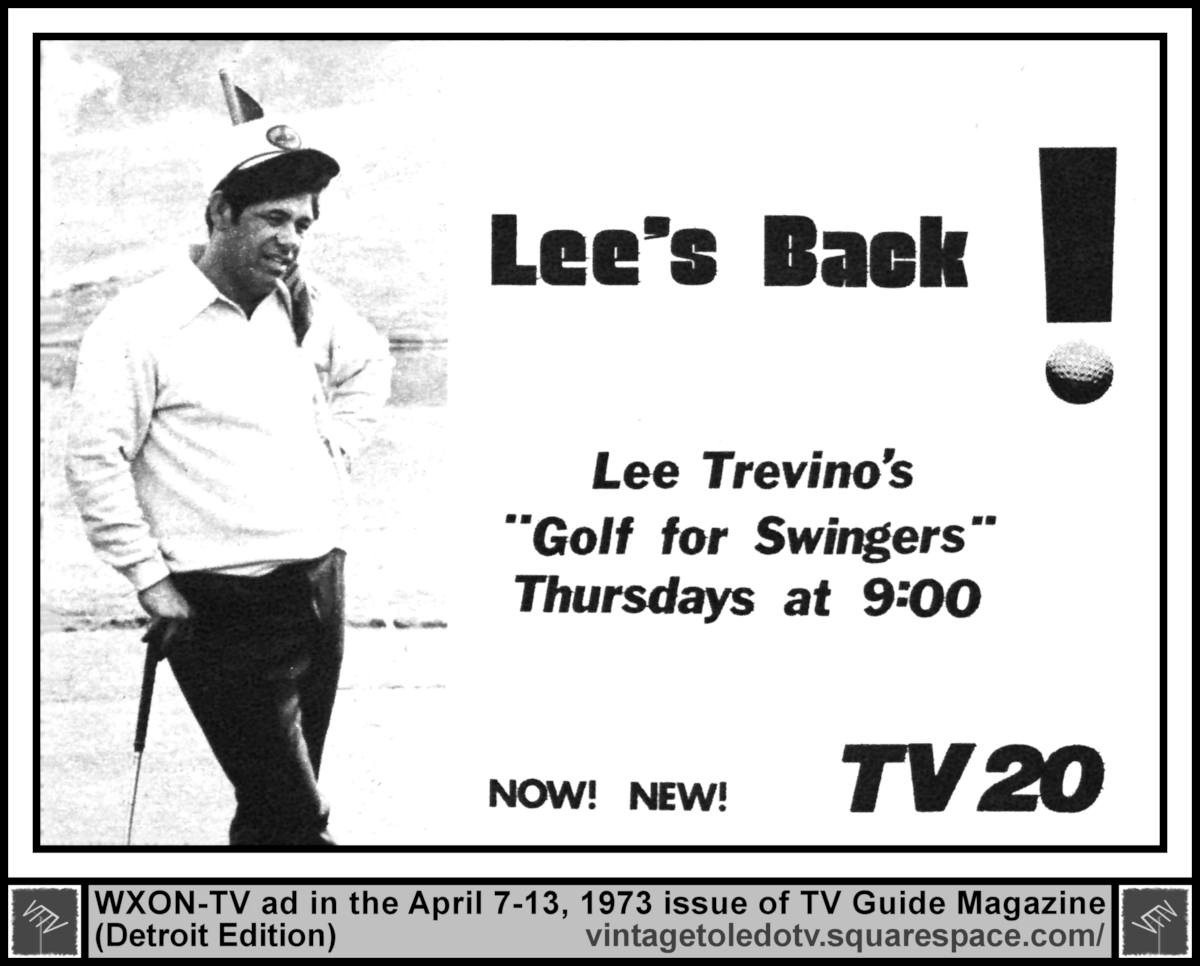 Lee Trevino's Golf for Swingers 4/12/73