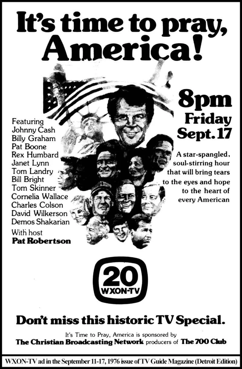It's time to pray, America! 9/17/76