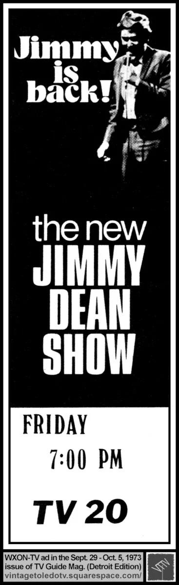The New Jimmy Dean Show 10/5/73