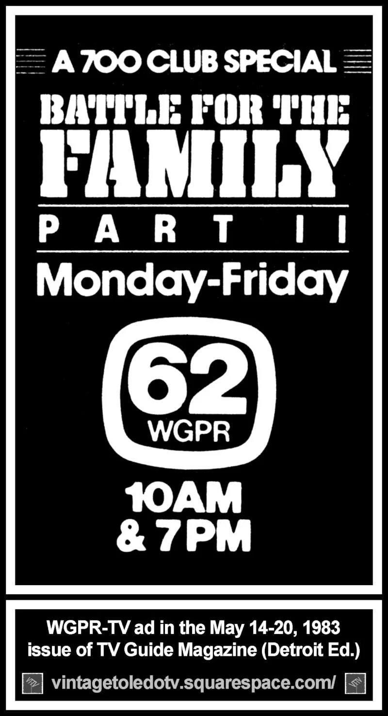 700 Club: Battle for the Family 5/16/83