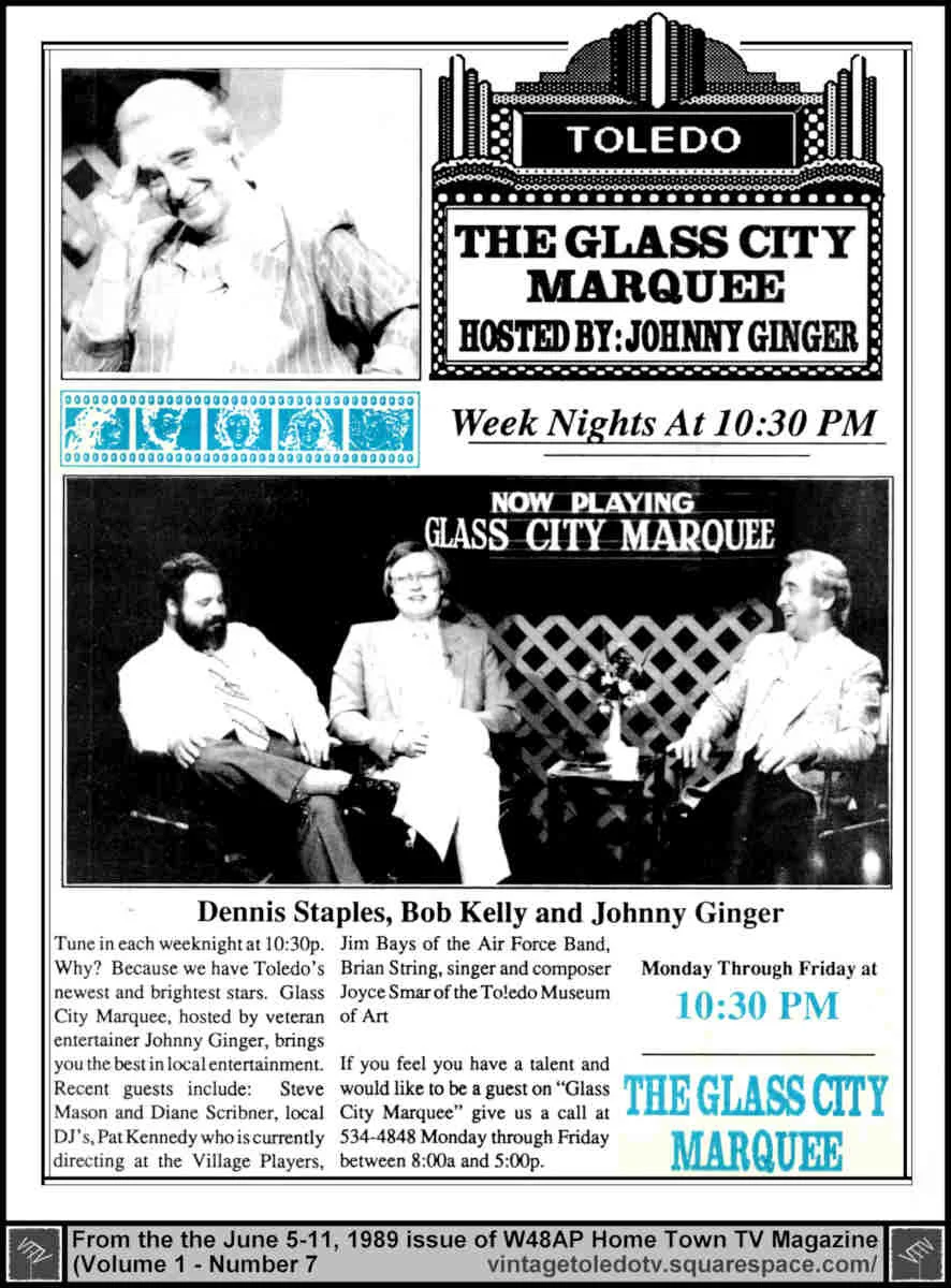 Glass City Marquee (Dennis Staples-Bob Kelly-Johnny Ginger) 6/5/89