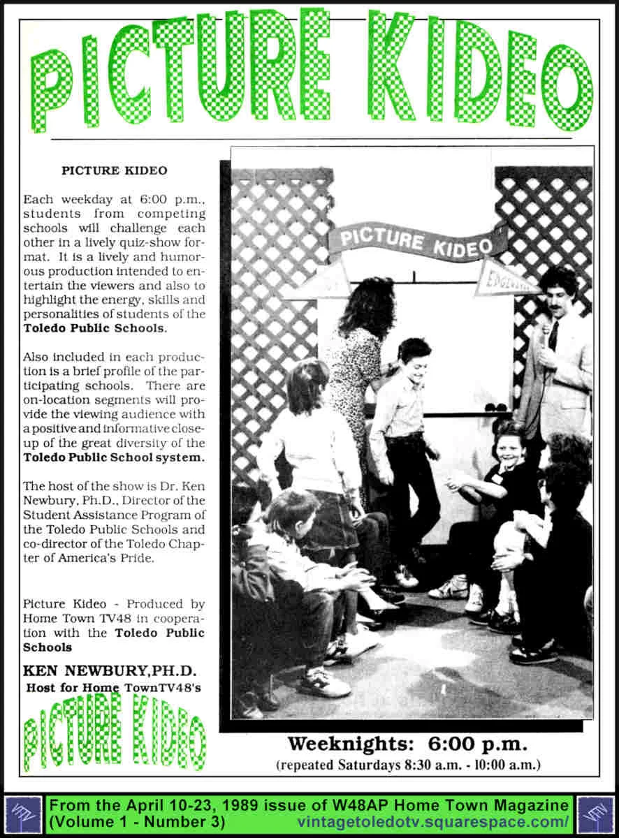 Picture Kideo (Dr. Ken Newbury) 4/10/89