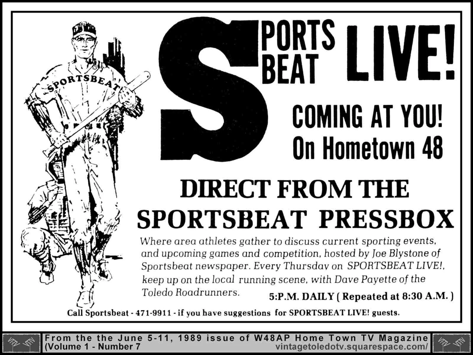 SportsBeat Live 6/5/89