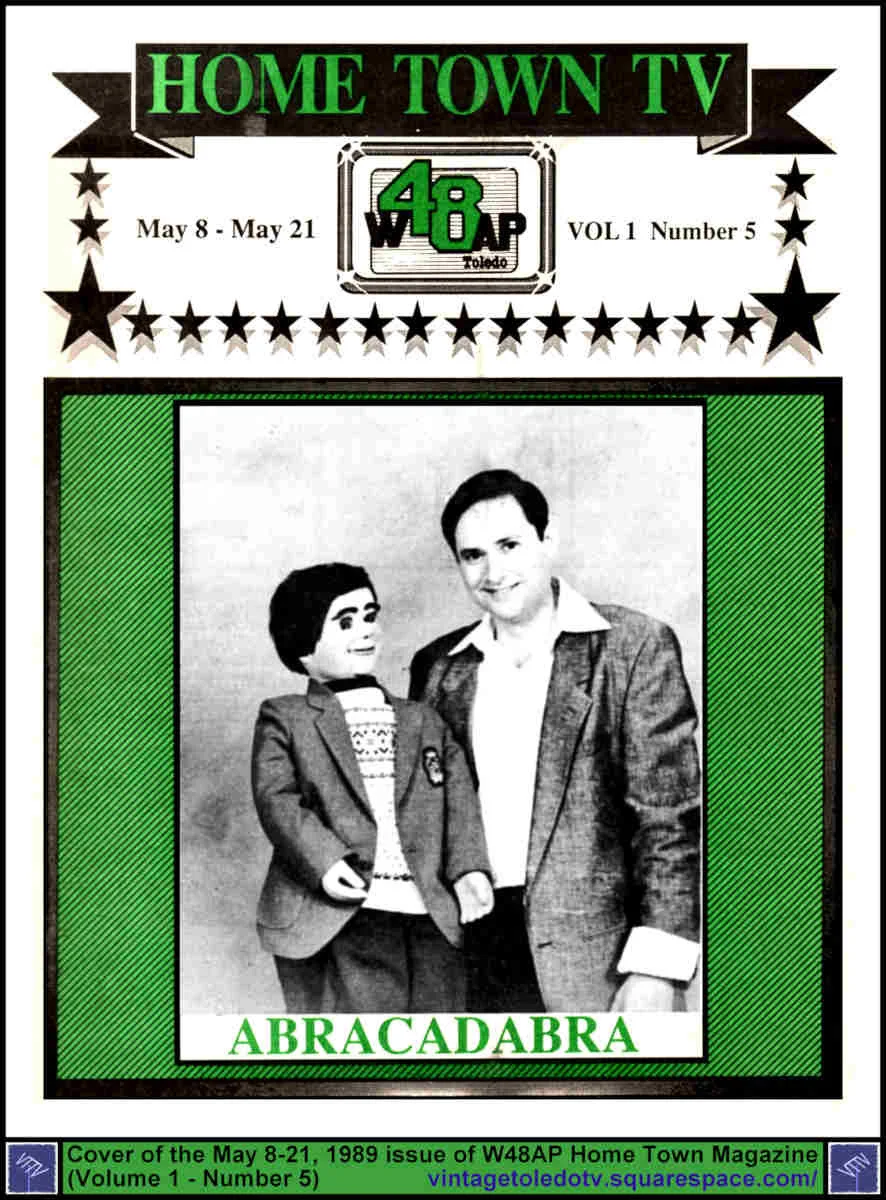 May 8-21, 1989 Home Town TV cover with Joey & Mike of Abracadabra