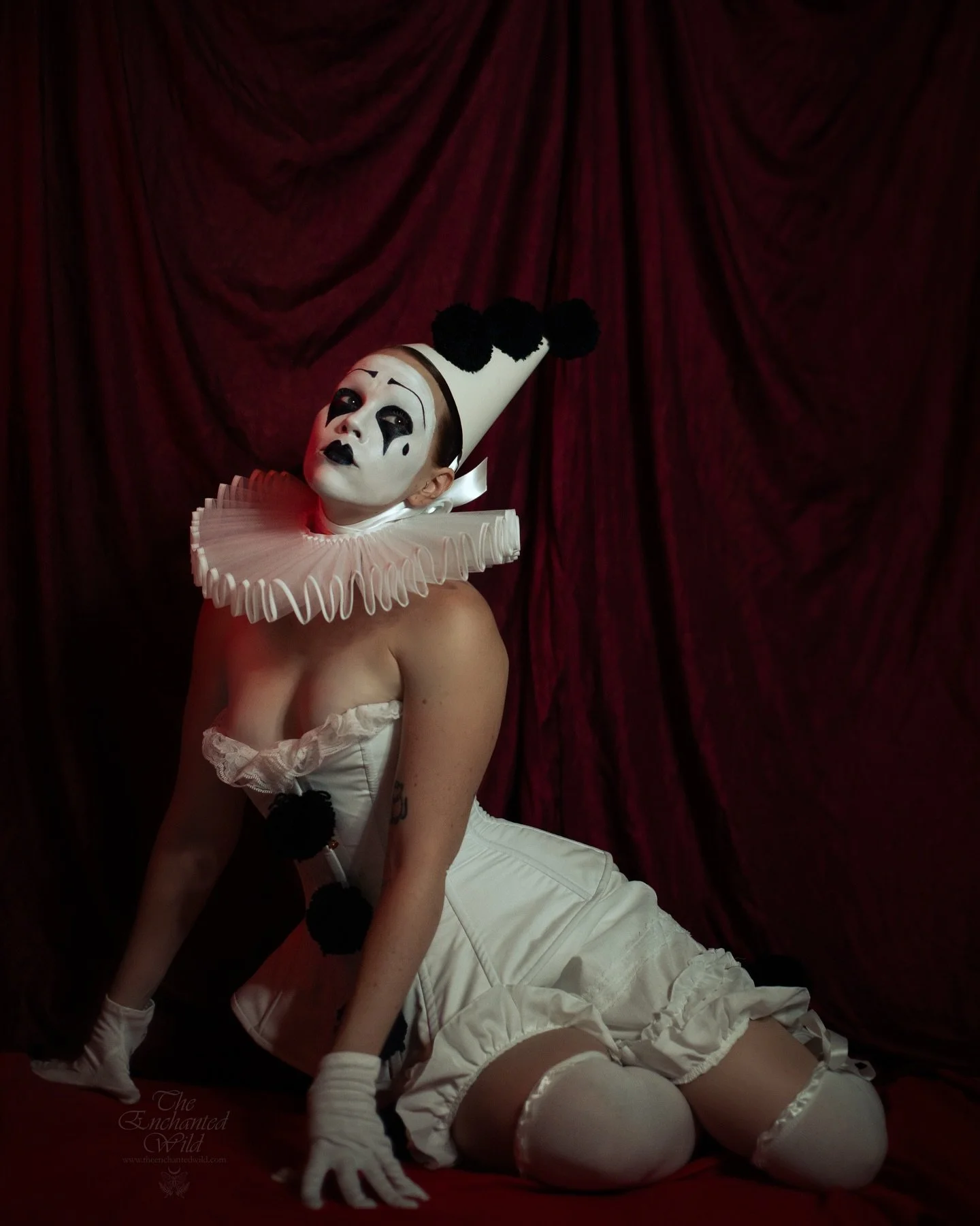 It&rsquo;s the time of year we don costumes to express another side of ourselves. Some just for fun, some to embody something deeper. @owlista has had the vision for quite a while to create this Pierrot character, allowing herself to &ldquo;find her 