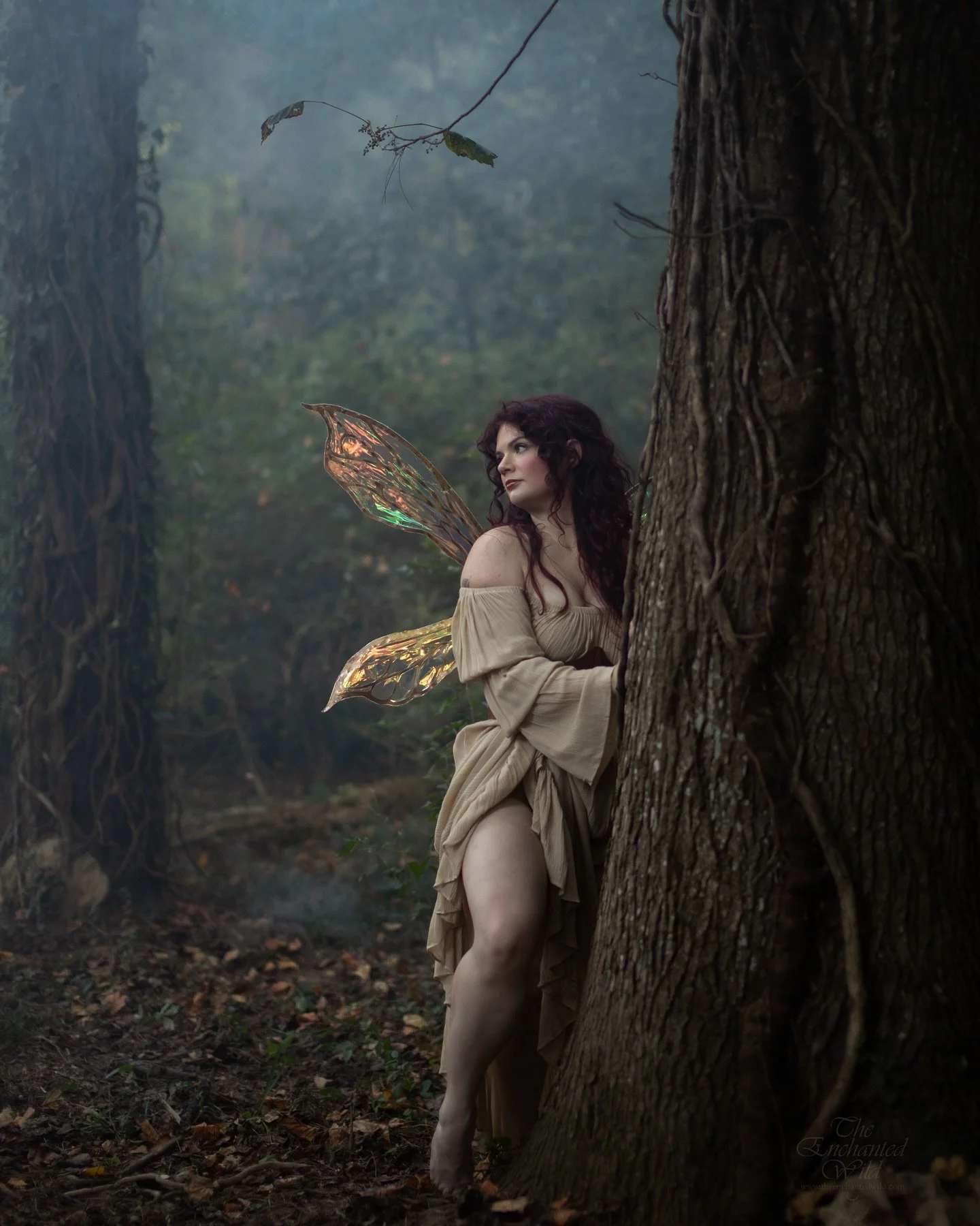 Ethereal visions between the trees, laughter from new faerie friends, the scent of vanilla swirling past with the fog, and music ebbing in and out calling us to sing along. 
Thankful for this magical day! Starting to feel ready to plan the next one. 