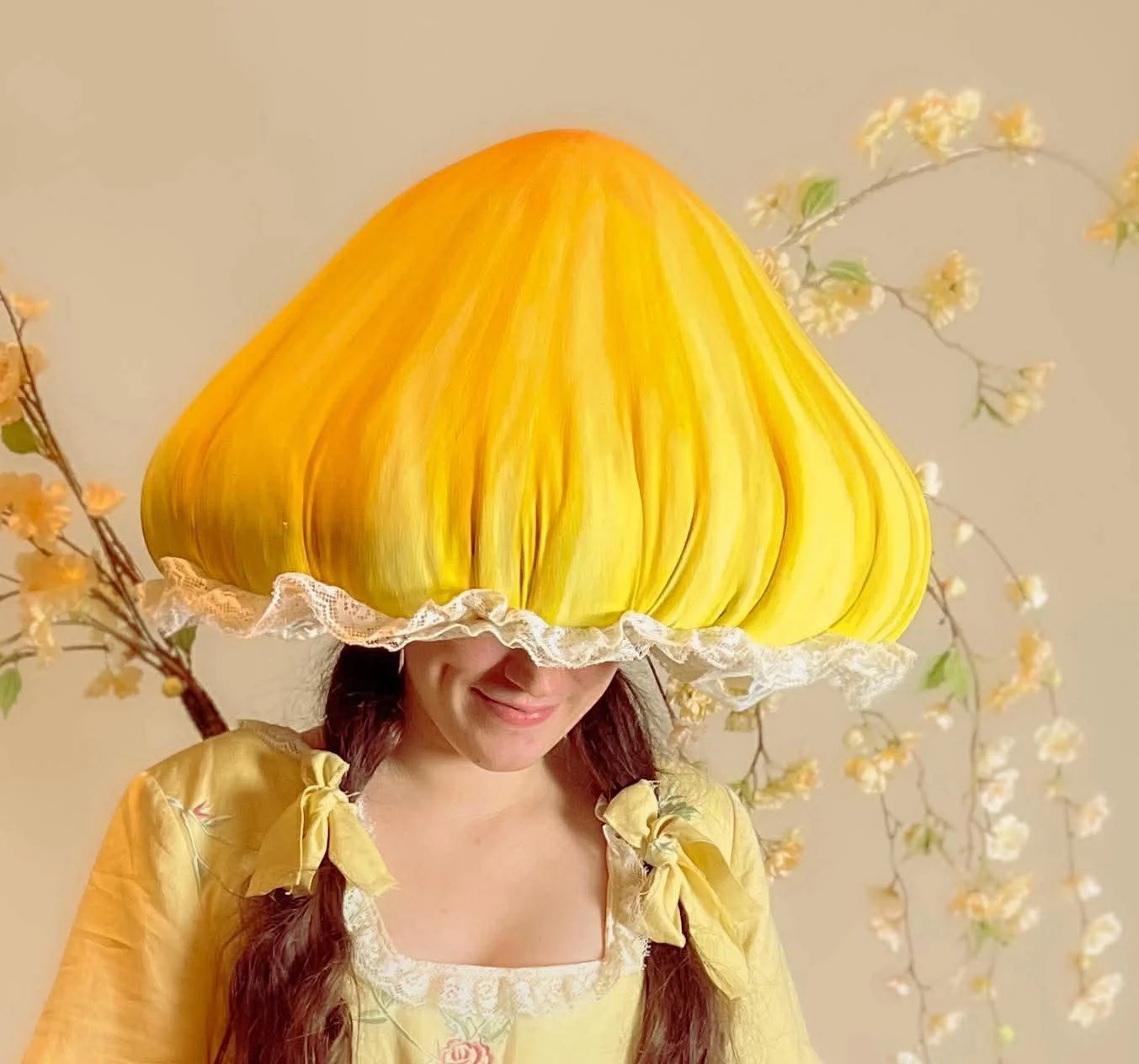  Yellow Mushroom by The Phaneron Fae 