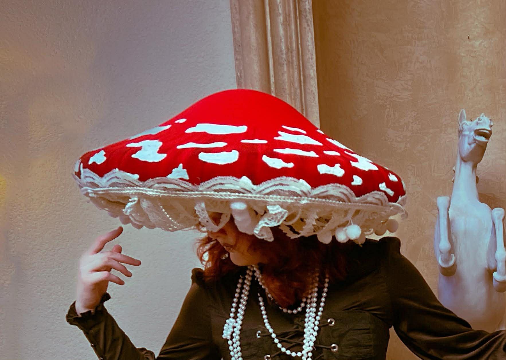  Red Mushroom by The Phaneron Fae 