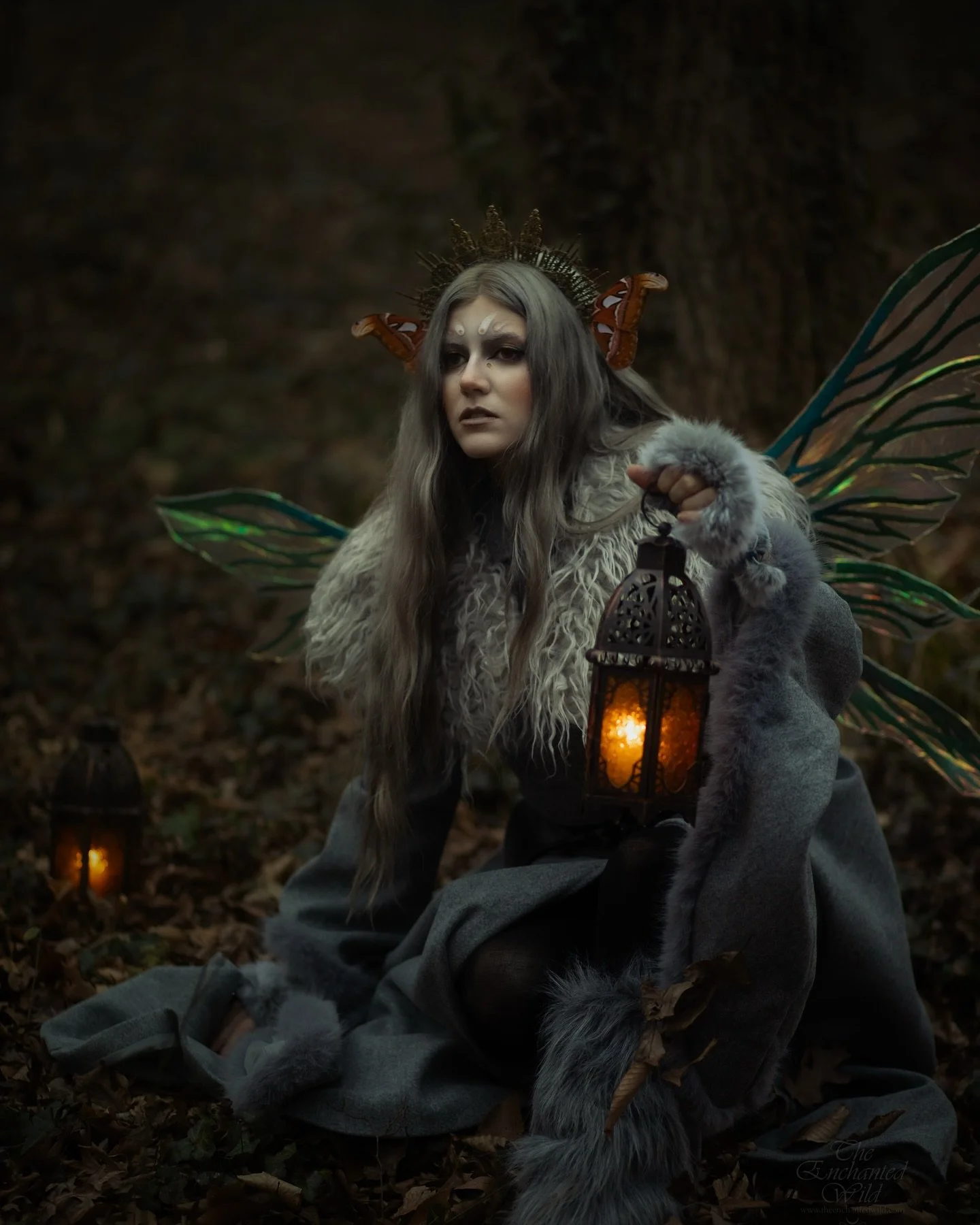At dusk the moths come out to play. Drawn in by their own lanterns&rsquo; glow they flit about the forest, musing about the big light in the sky and what creatures will join them in the dark of the night. 

Swipe to see the second moth BTS captured b