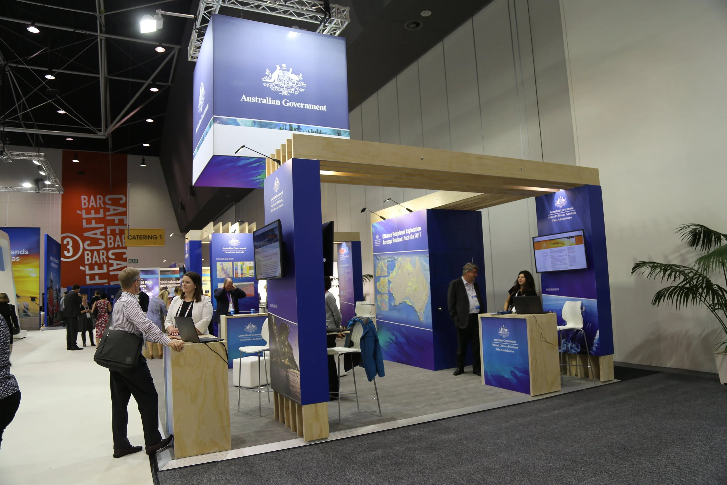  AUSTRALIAN GOVERNMENT EXHIBITION GRAPHICS AND BRANDING FOR THE ANNUAL APPEA 2017 CONFERENCE 