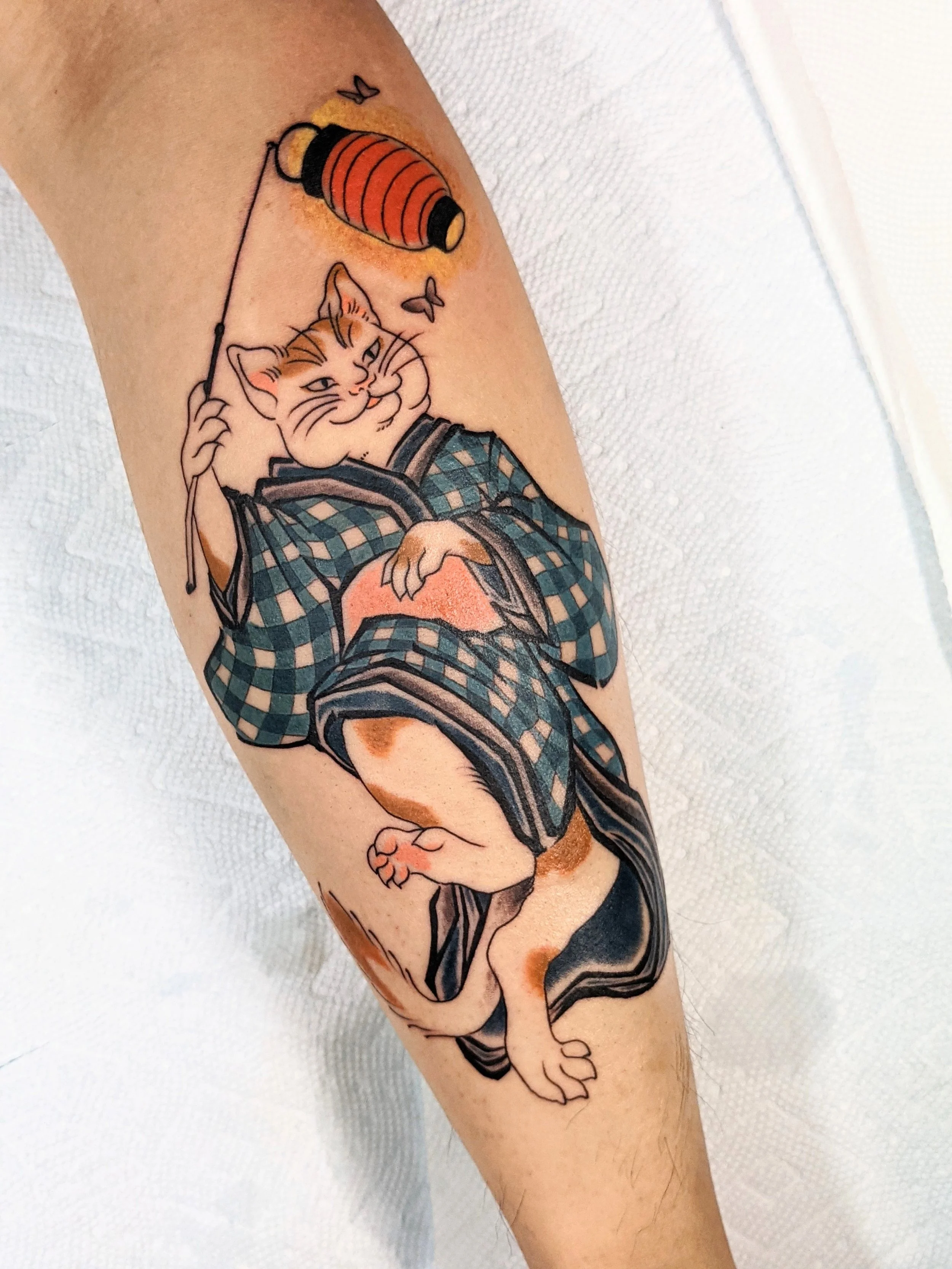 Ukiyo-E Cat, October 2021