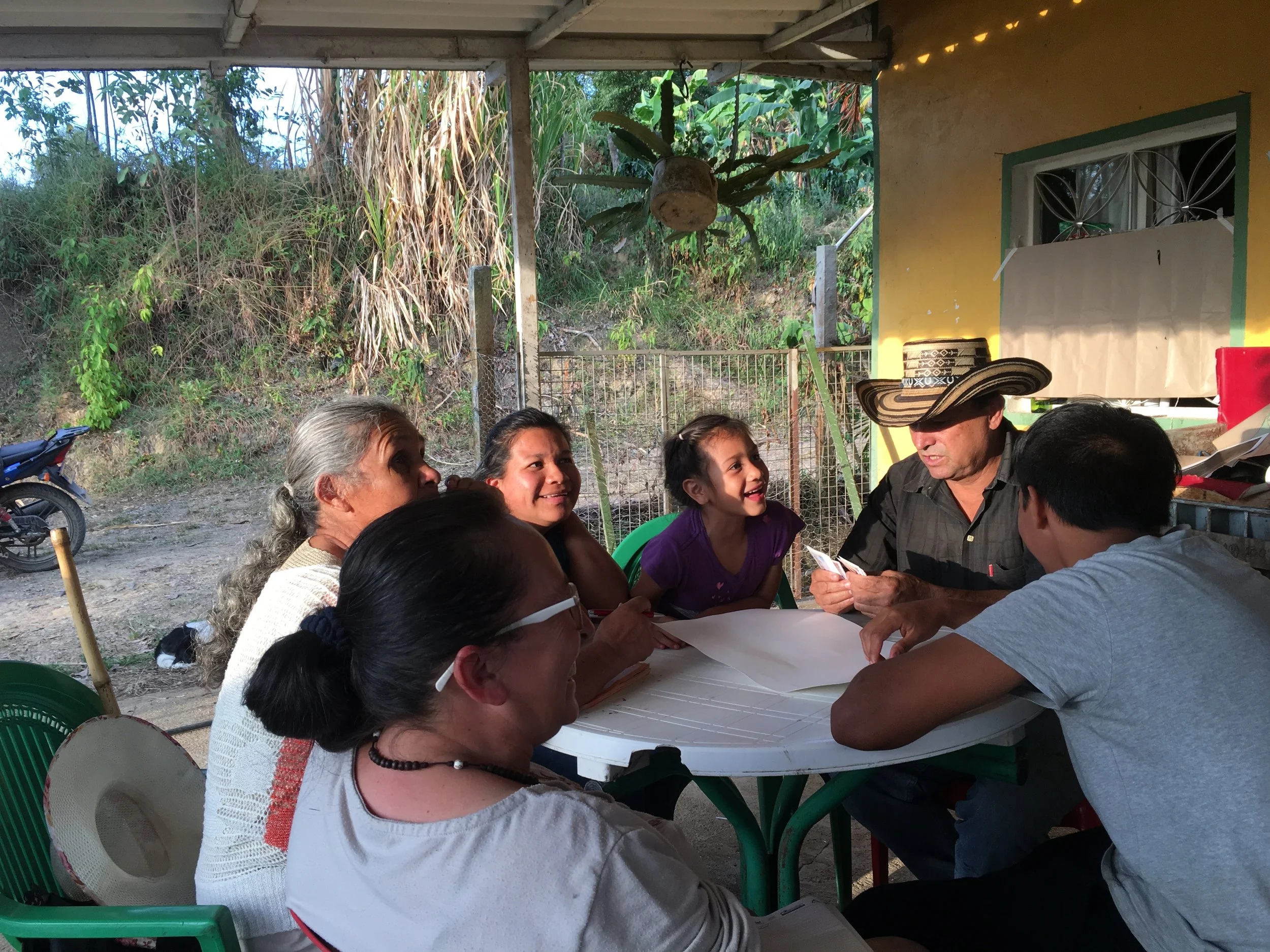 De Finca coffee growers getting acquainted with financial terminologies. Photo credit: Rubez Chong