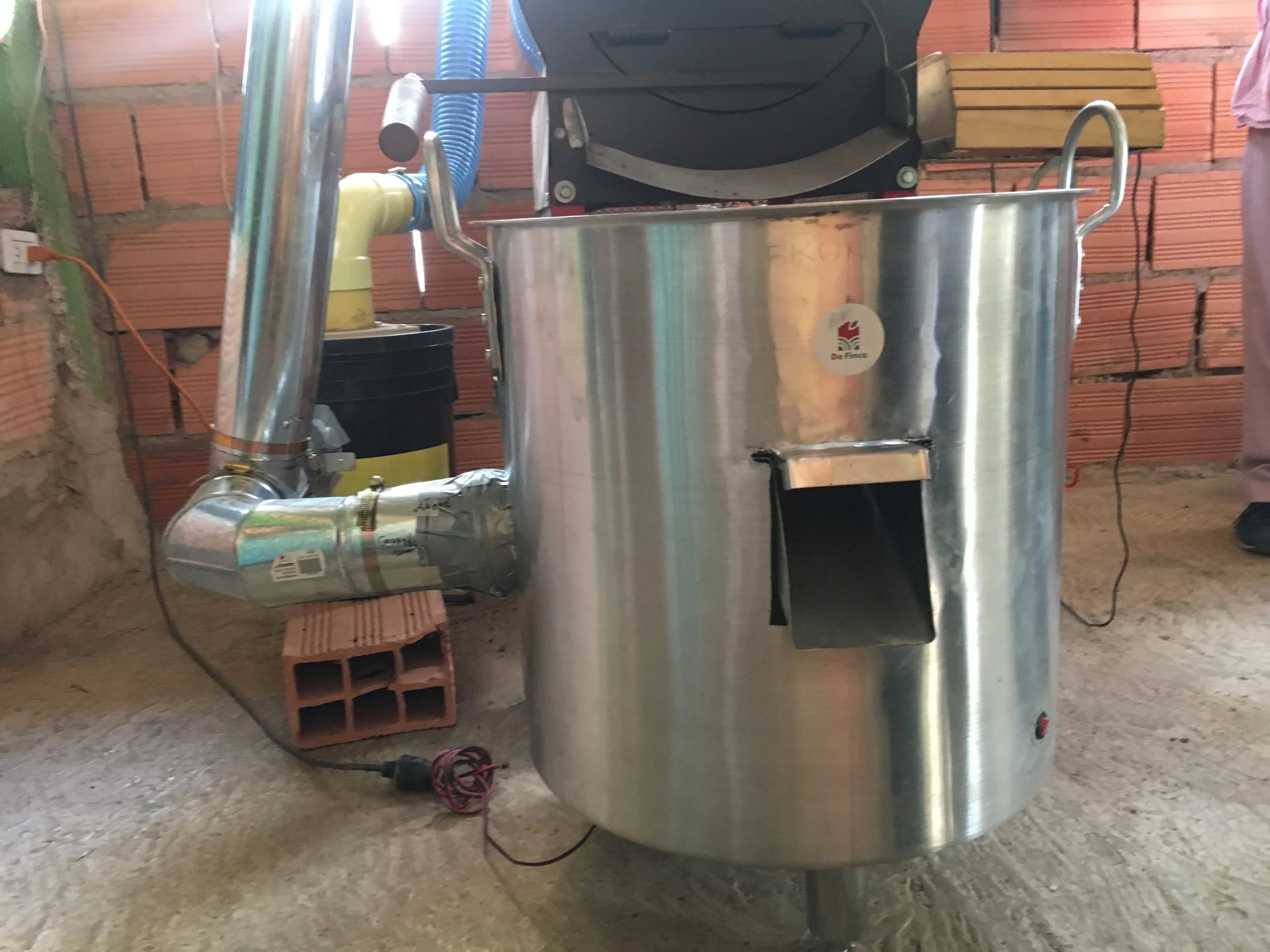 New pot installed with automated cooling system. Photo credit: Rubez Chong