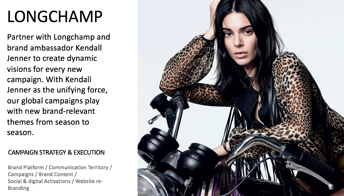 longchamp ambassador